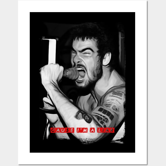 Rollins Band - Liar Wall Art by ElArrogante